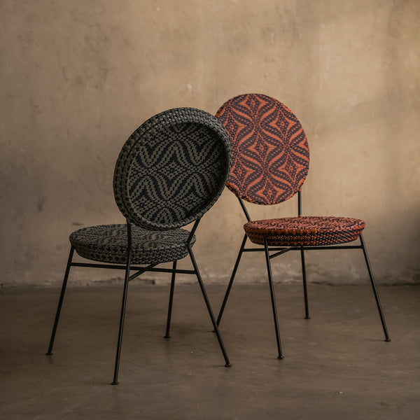 Rembulan Bistro Chair - Blue