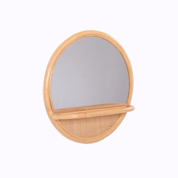 Deco Round Mirror